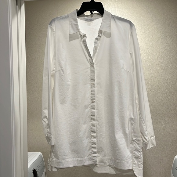 J. Jill Tops - J Jill white button down.